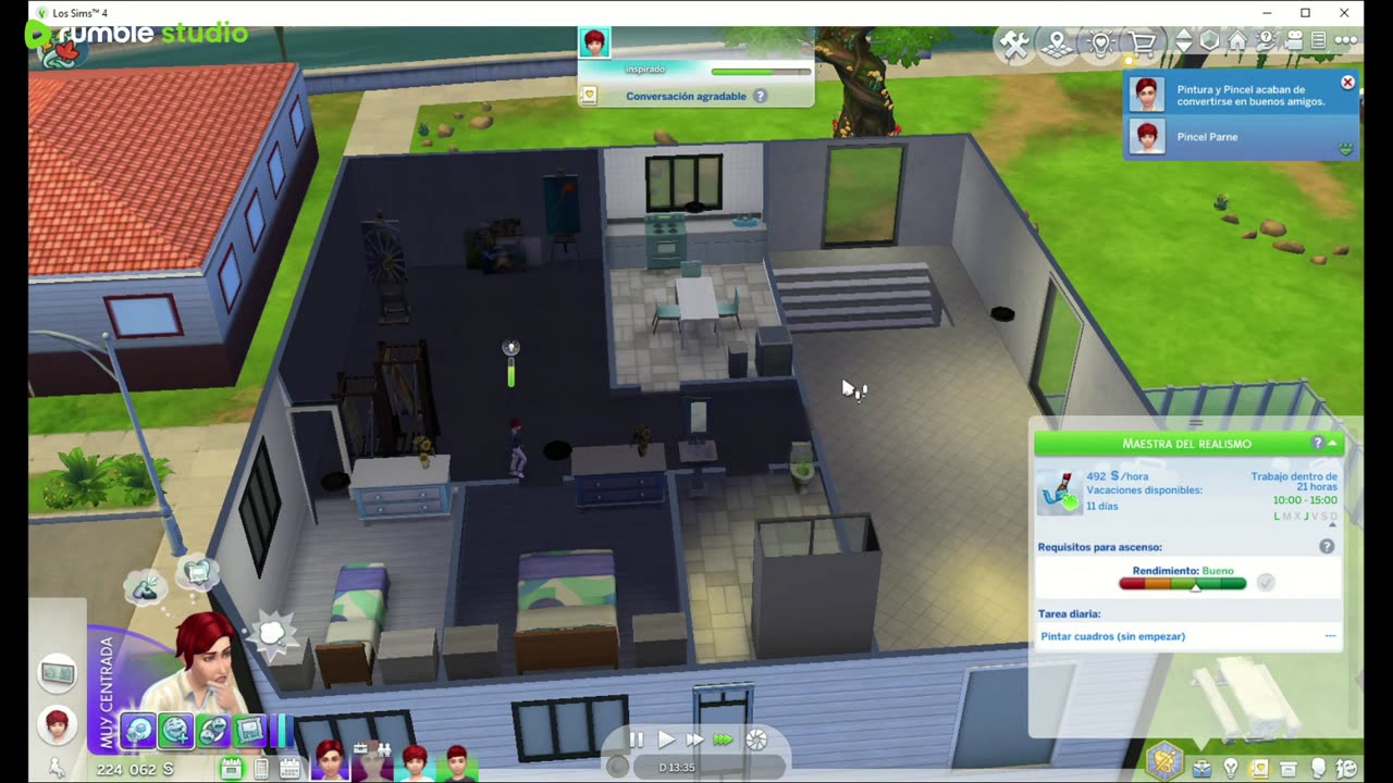 Sims 4 reto casas y profesiones