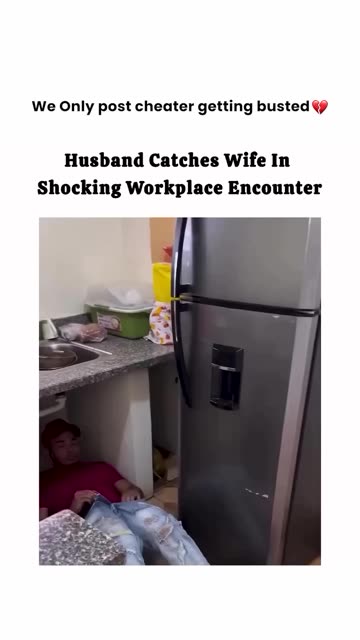 Husband catches wife cheating massively