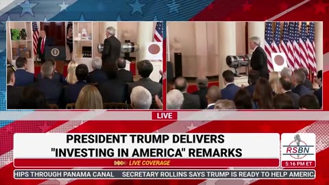 RSBN President Trump Delivers Investing in America Remarks - 4-30-25