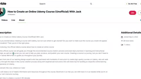 How to Create an Online Udemy Course (Unofficial) With Jack