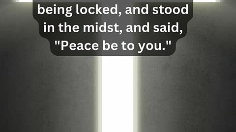 Journey of faith and spiritual growth John 20:26 Daily Bible Verse