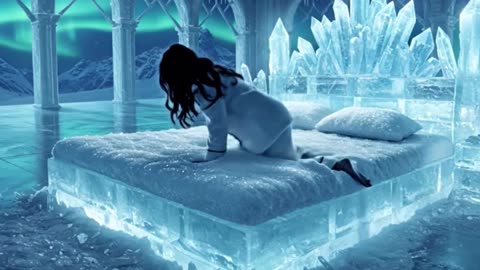 Which bed would you sleep in ☁️☄️❄️🛌 - ASMR Relaxing Bed in a Dreamy World #aiasmr #asmr #asmr