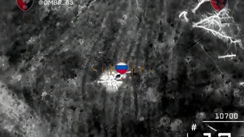 Ukrainian Drone Slinging Grenades like a Flying Vending Machine