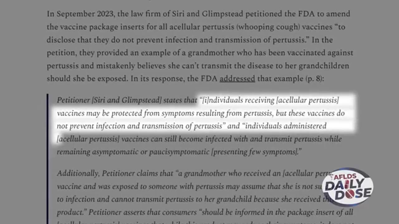 Message from Dr. Simone Gold