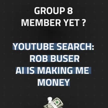 GROUP 8 - MEMBER YET ? (teaser 010) TOP TEAM ROB BUSER