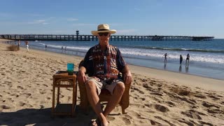 The Beach Captain in Time-Lapse. Seal Beach (North side), California. TL 039