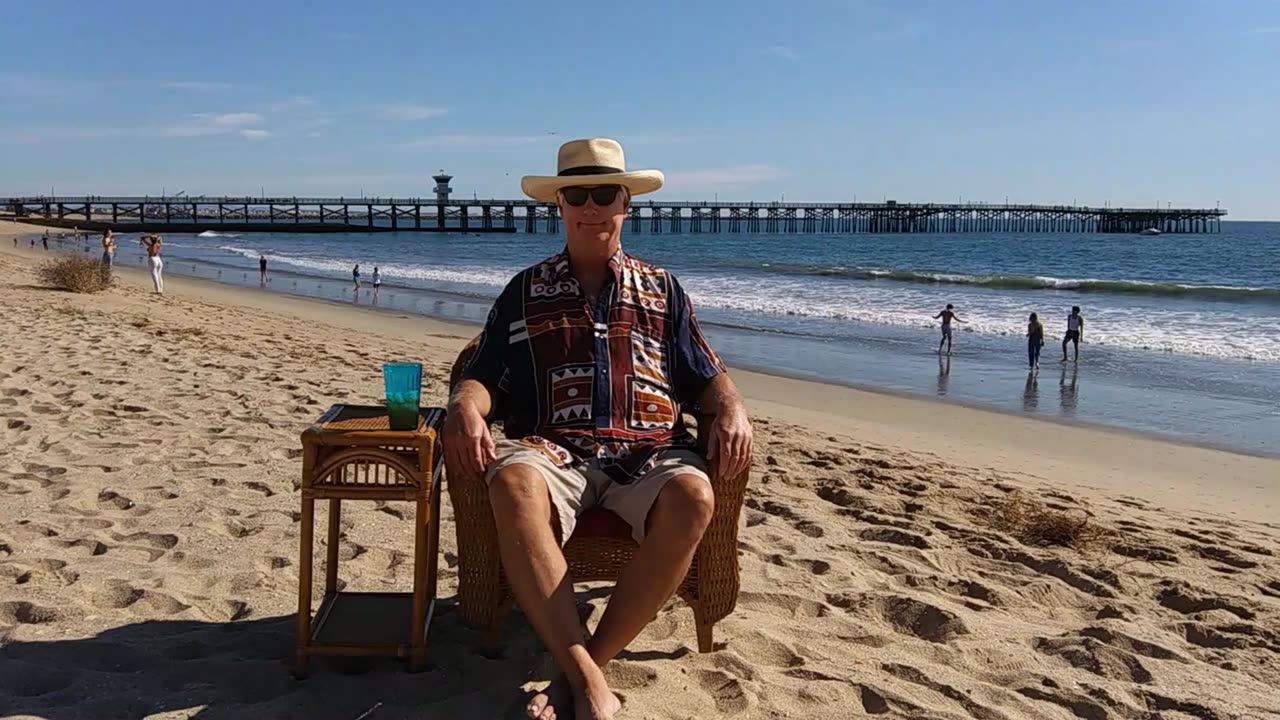 The Beach Captain in Time-Lapse. Seal Beach (North side), California. TL 039