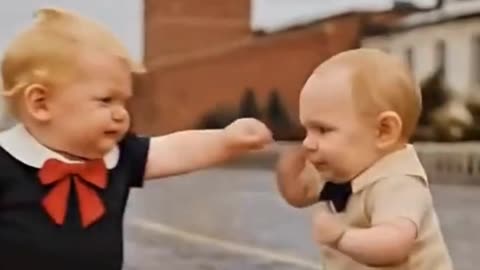Baby Trump VS Baby Putin Part-2