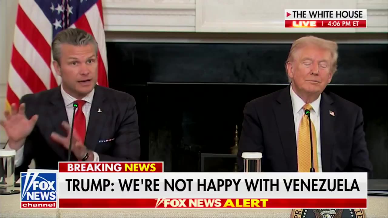 Sec. Hegseth when the media suggests the military is targeting fishing boats: