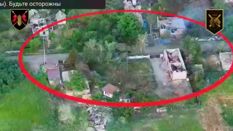 Ukrainian Tank Lighting Up Russian Positions in Toretsk