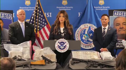 SECRETARY NOEM federal officers have been out picking up criminals