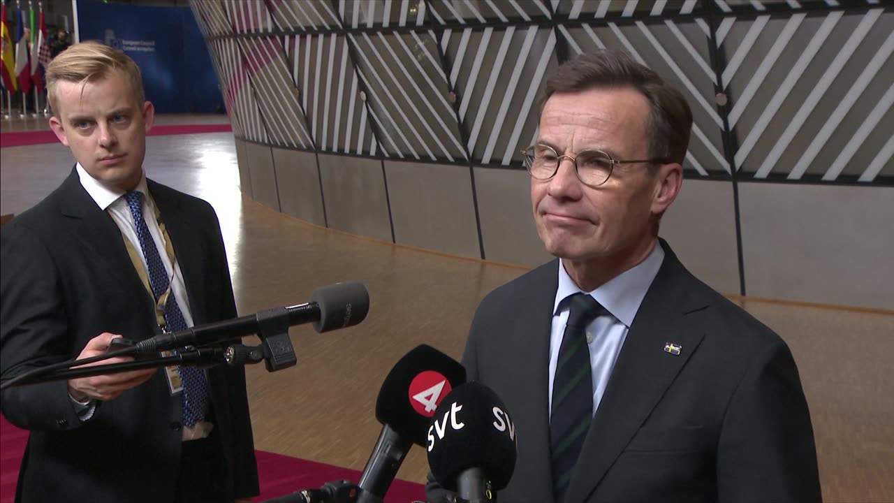 Sweden PM Kristersson Demands Stronger EU Defence & Ukraine Support | Europe Politics