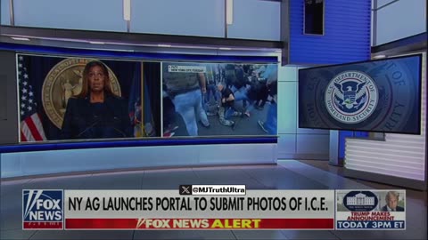 Letitia James new Portal to post photos and videos of ICE Agents