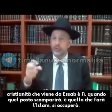 Rabbino francese dice che gli islamici sono la scopa di Israele