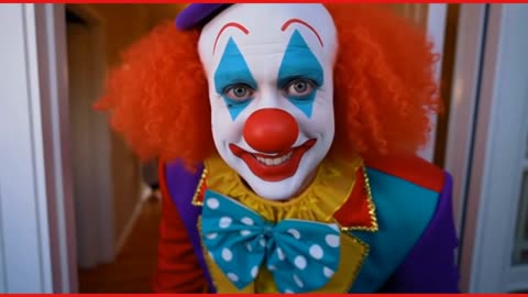 Scary clowns 🤡 filmed on camera 😨