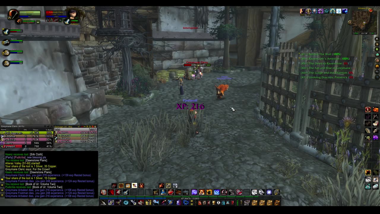 Turtle Wow - Gilneas city dungeon - hunter - custom content gameplay