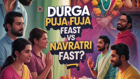 "Why Bengalis Feast During Durga Puja 🍛🐟 While India Fasts 🥗✨" #flooddisaster #music #rescueefforts
