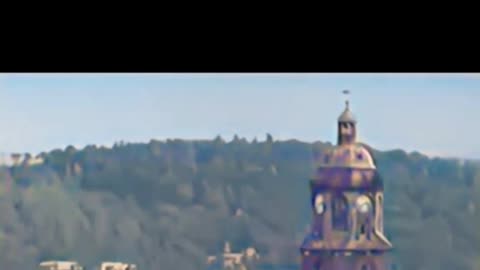 1935 — A City of Stone and SpiresGothic towers rise above quiet streets.Ornate churches