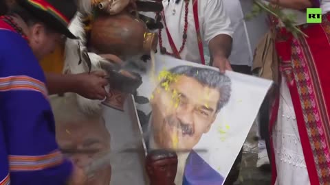 Peruvian shamans did it to Maduro?