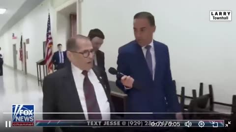 THEY ASKED NADLER ABOUT ICE ATTACKS. HE PANICKED