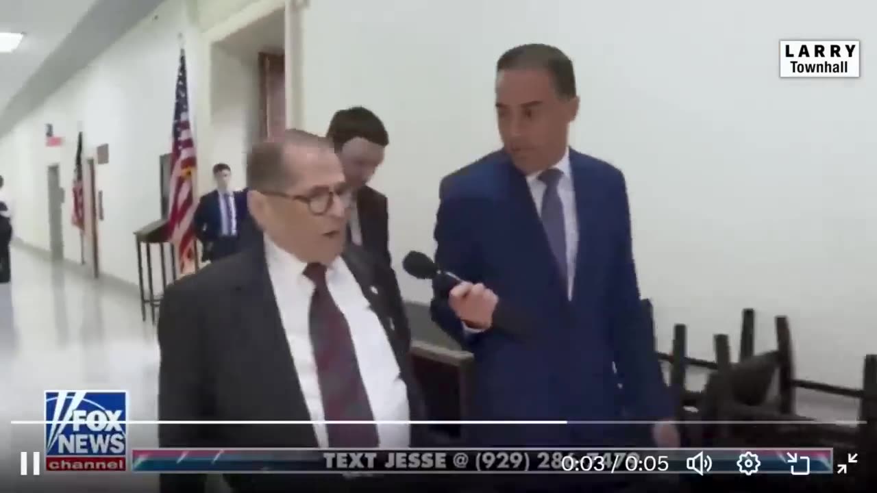 THEY ASKED NADLER ABOUT ICE ATTACKS. HE PANICKED