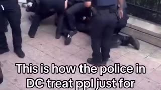 Tyrone thought he could sneak up on a DC police officer and found out the hard way.