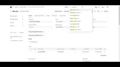 SigzenERP - Master ERP Next: Unveil the Secrets of Payment Terms Setup
