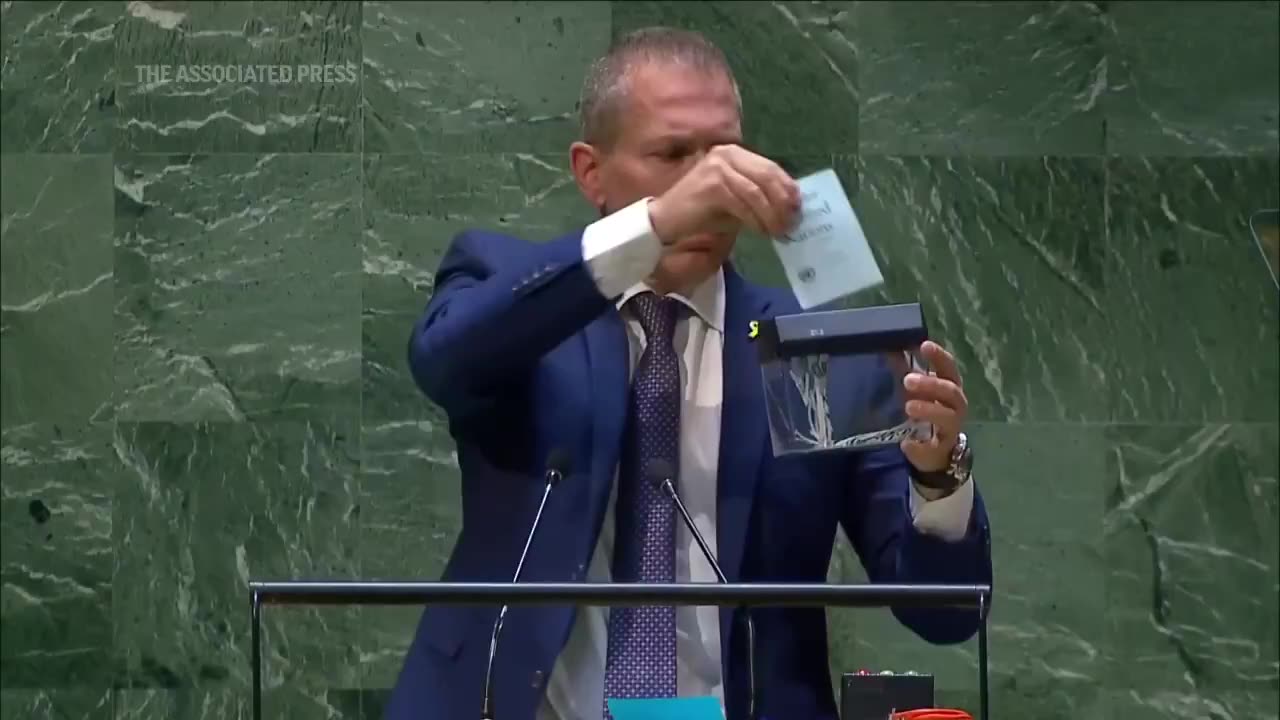 Israel’s envoy at the UN