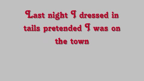The Statler Brothers -Flowers on the wall (lyrics)