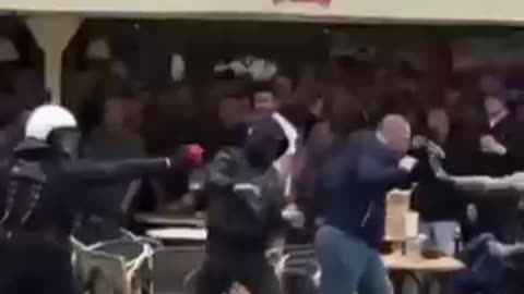Chelsea vs Real Betis Clash Violent Before EUROPA Final