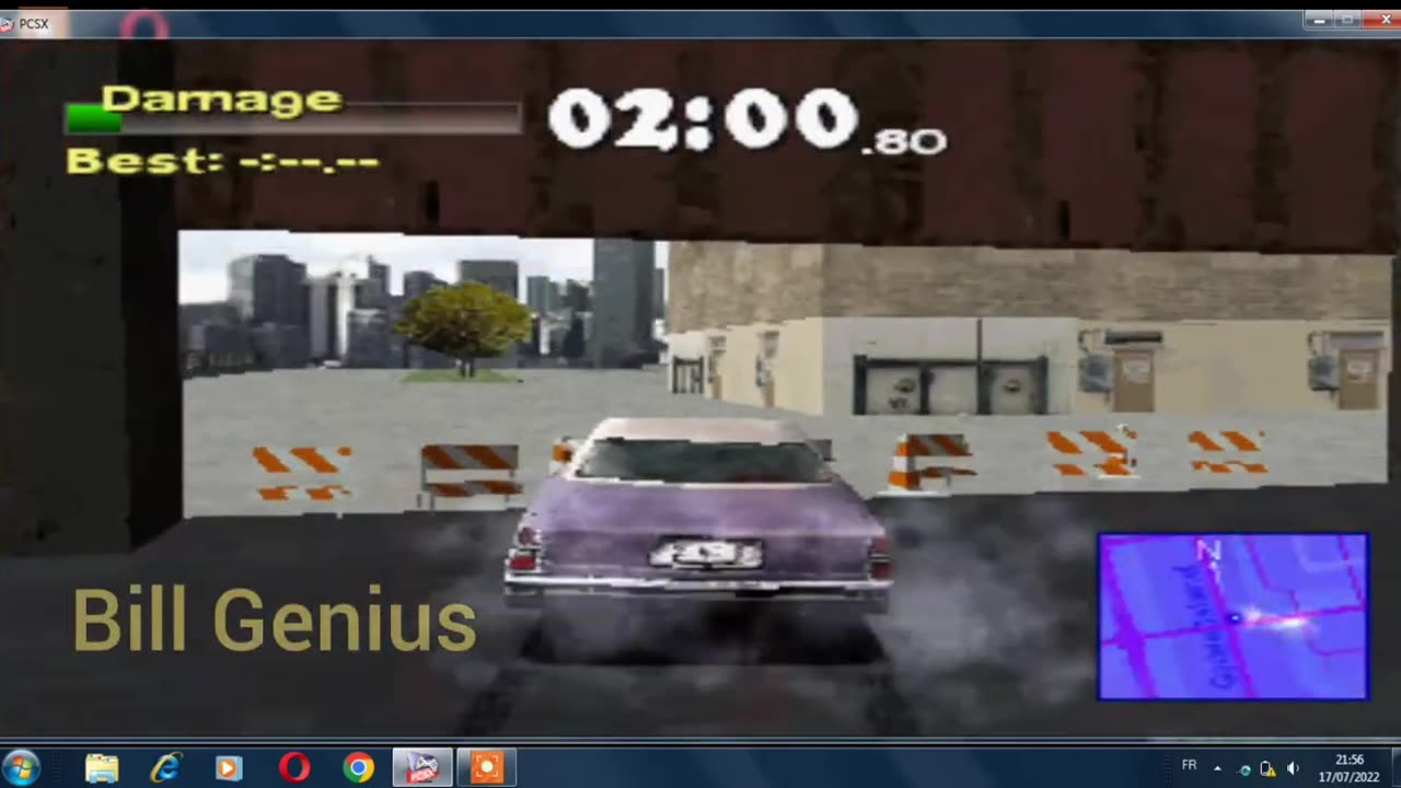 DRIVER 2 SURVIVAL MODE Chicago 3-04 New World Record ,No cheat