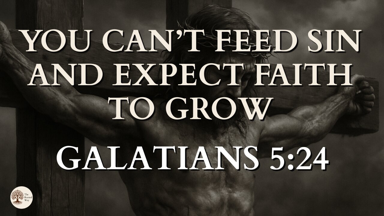 You Can’t Feed Sin and Expect Faith to Grow | Galatians 5:24