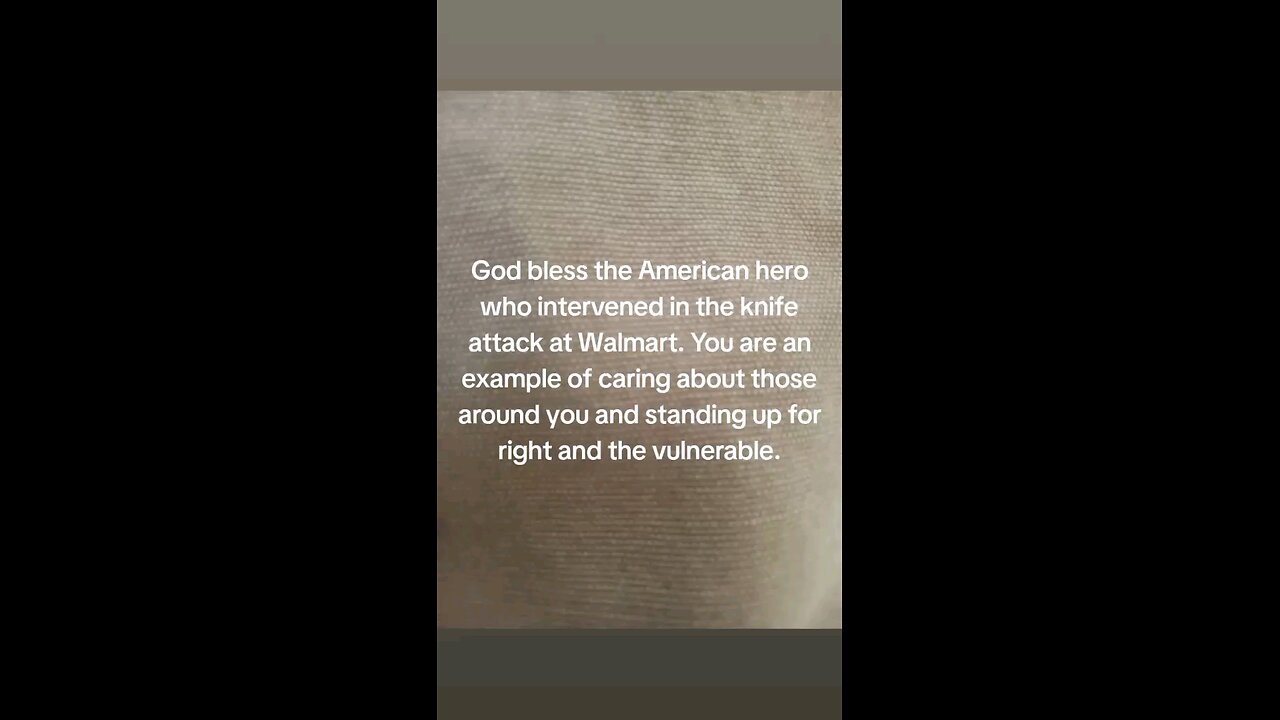 God bless the hero