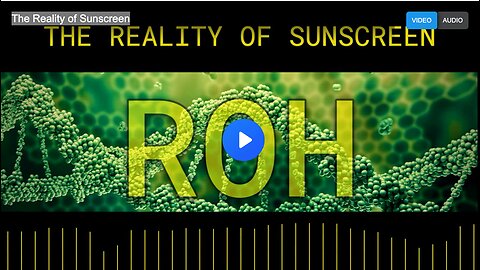 The Reality of Sunscreen