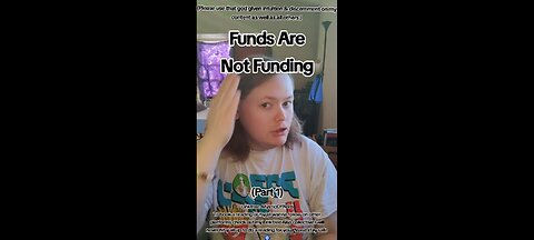Funds Are Not Funding (1-4)