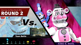 Dry Donkey Kong (Blue) vs SSBU Classic Mode 9.9 Difficulty Quickie -By ANIVERNAGE