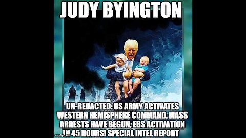 Judy Byington: Un-Redacted Special Intel Report 12.13.25