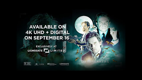 Daybreakers 4K SteelBookÂ® - Official Trailer - Ethan Hawke, Sam Neill, Willem Dafoe