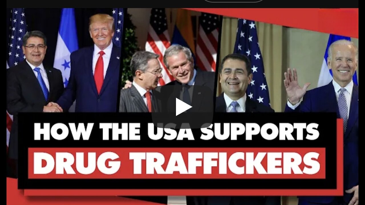 US gov't supports drug traffickers in Latin America, while threatening Venezuela