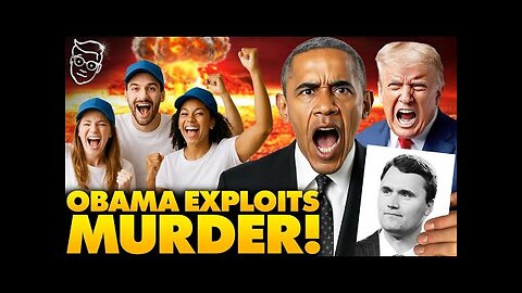 Obama Uses Charlie Kirk’s Murder To Attack Trump, Panics As Audience Claps | Internet HORRIFIED