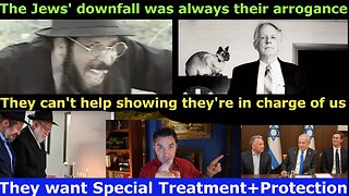 The Jews' arrogance and increased "visibility" was often their downfall in history.