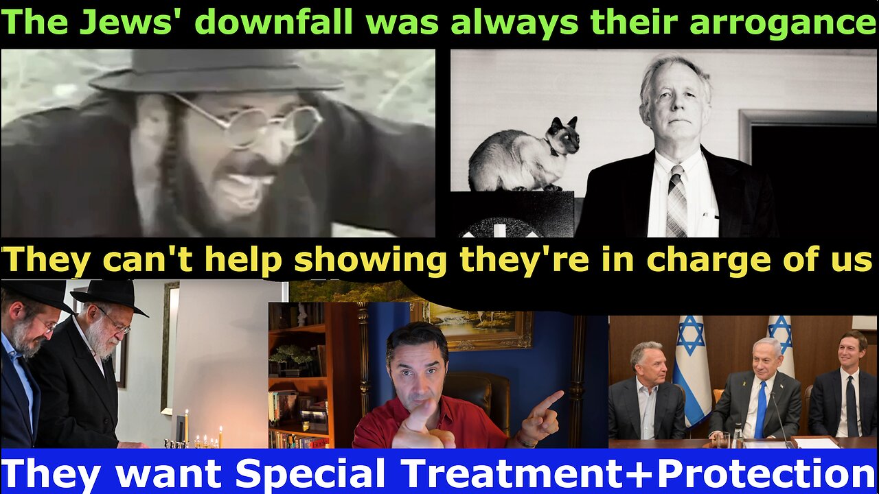 The Jews' arrogance and increased "visibility" was often their downfall in history.