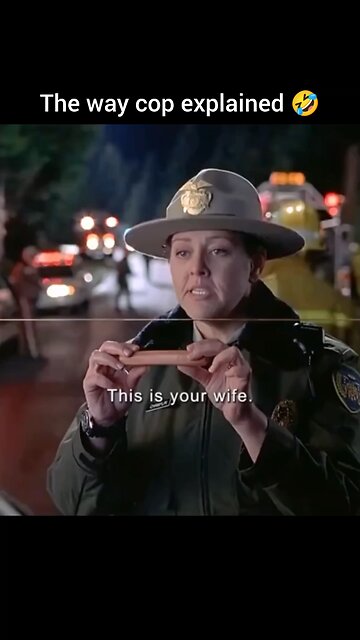 The cop was frustrated 😤