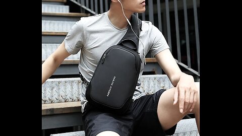 Your Bag Can Be This Compact -- Anti Theft Sling Bag