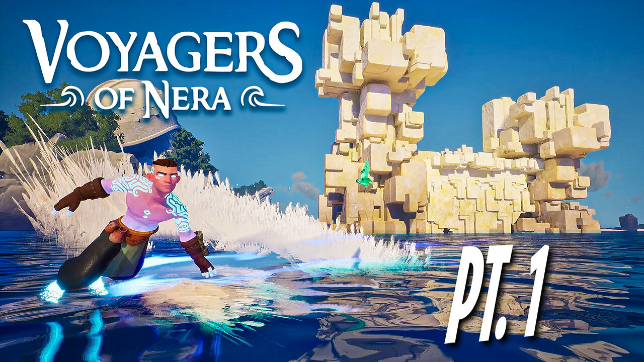 NEW Survival Craft Game | Voyagers of Nera Part 1