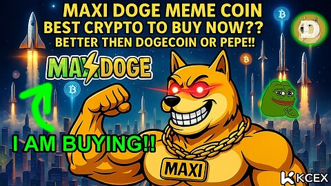 Maxi Doge New Hyped Best Meme Coin To Buy Next?? I Am Buying 🚀