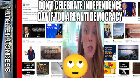 Karen's Confused Rant: Mistaking Constitutional Republic for Anti-Democracy🙄