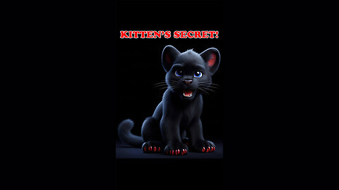 Cute Black Panther Kitten Reveals SECRET Ebook Store & FREE Ebook!