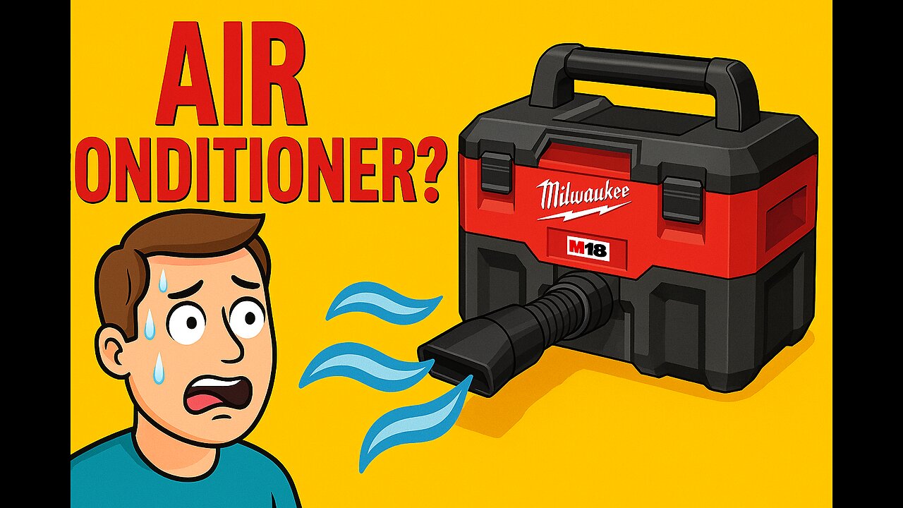 Testing the Milwaukee Compact Vacuum as an Air Conditioner – Does It Work?
