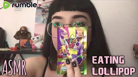 ASMR LOLLIPOP THAT BURSTS IN YOUR MOUTH | MOUTH SOUNDS 💖🌙🍓